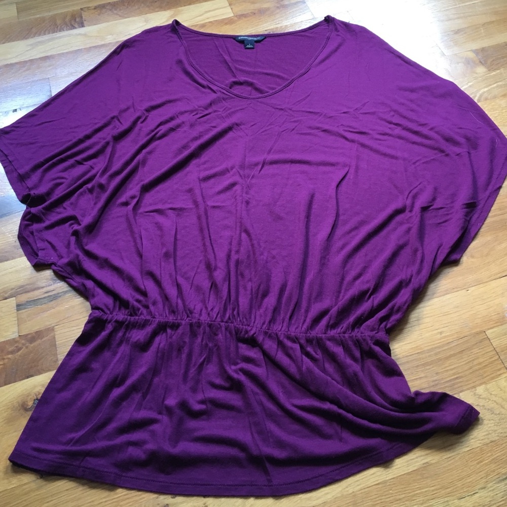 Banana Republic Purple Tunic Top